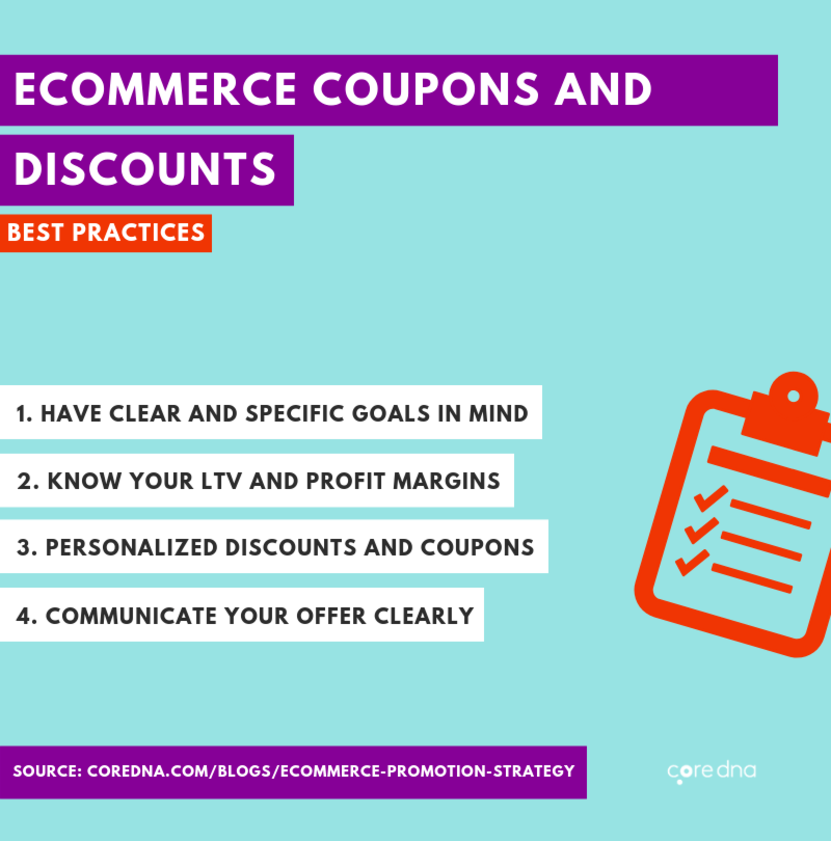 eCommerce discounts and coupons best practices