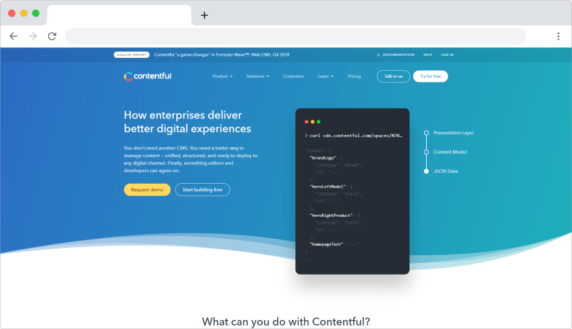 Image. Contentful