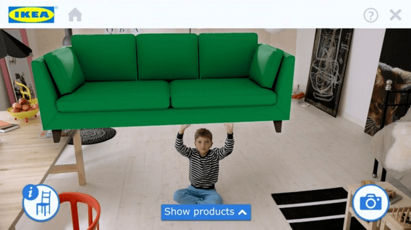 Image. IKEA launches an augmented reality catalog