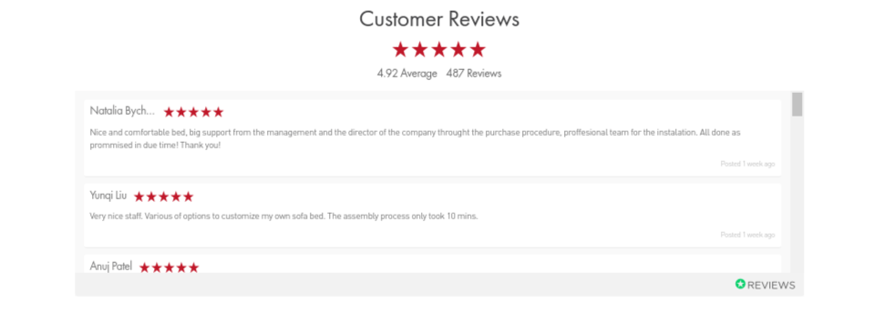 Image. 9. Focus effort into generating customer reviews, case studies & testimonials