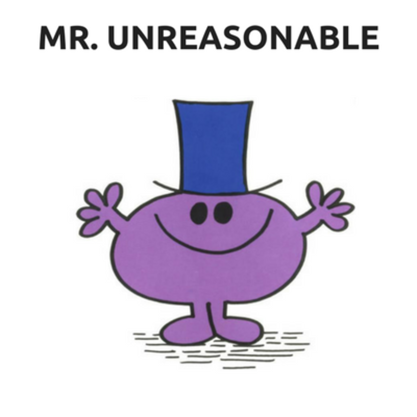 Image. Client #7: Mr. Unreasonable