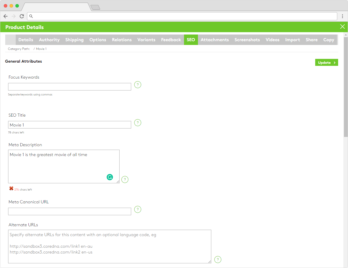 Image. Core dna. Besides the fundamental SEO features found in Magento 2