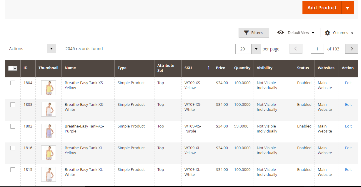 Image. [eCommerce feature #1] Inventory management